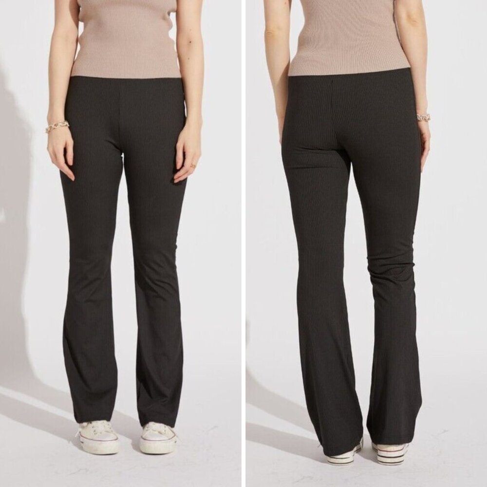 NWT Women Leggings Pants, Stretchy Elasticized Slim Bootcut Flare, Size S/M/L